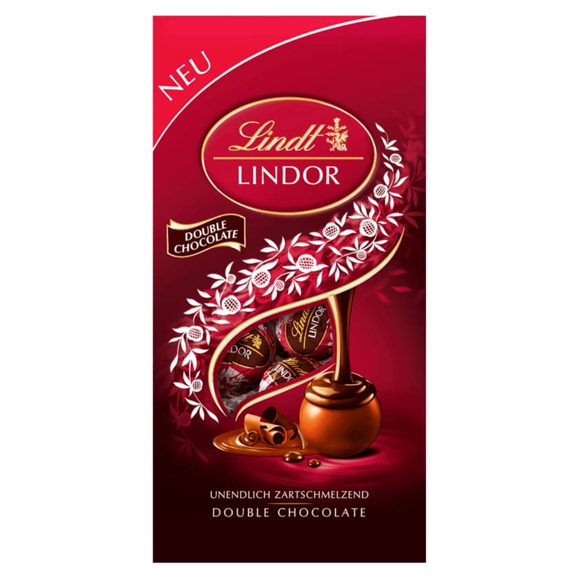 Lindt Lindor Schokokugeln Double Chocolate 137g